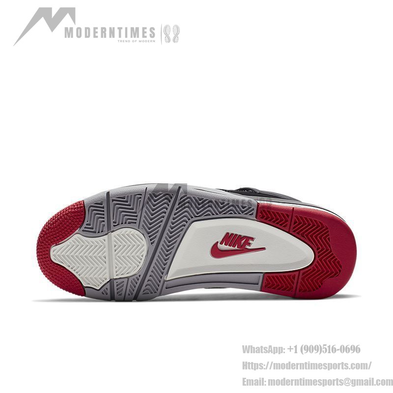 Air Jordan 4 Retro OG Bred 2019 308497-060 スニーカー Air Jordan 4 Retro OG Bred 2019 308497-060 スニーカー - クラシックな黒と赤のデザイン