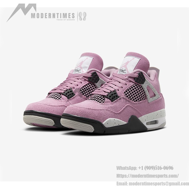 Air Jordan 4 Retro AQ9129-501 オーキッド スタイリッシュなスニーカー Air Jordan 4 Retro AQ9129-501 オーキッド ユニセックススニーカー