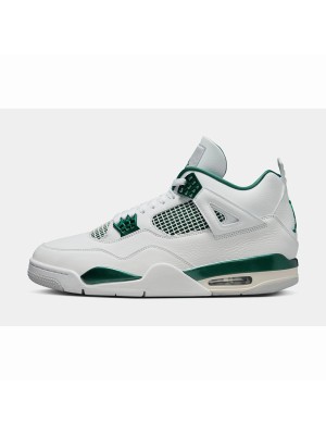 Air Jordan 4 FQ8138-103 White and Oxidized Green | Men's & Women's Basketball Shoes
