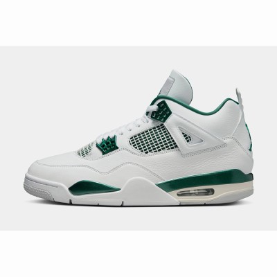 Air Jordan 4 FQ8138-103 White and Oxidized Green | Men's & Women's Basketball Shoes