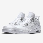 パリ・サンジェルマン x Air Jordan 4 Retro Bordeaux 限定版 白いレザーとボルドーのアクセントが特徴のパリ・サンジェルマン x Air Jordan 4 Retro Bordeauxスニーカー
