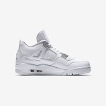 パリ・サンジェルマン x Air Jordan 4 Retro Bordeaux 限定版 白いレザーとボルドーのアクセントが特徴のパリ・サンジェルマン x Air Jordan 4 Retro Bordeauxスニーカー