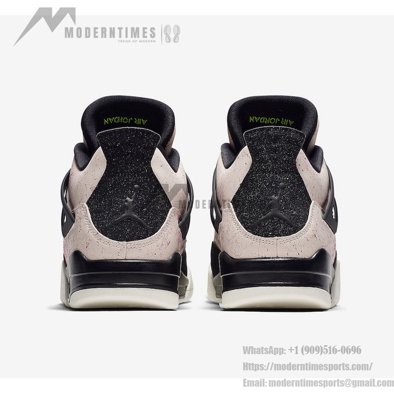 女性用Air Jordan 4 Retro Splatter AQ9129-601スニーカー 女性用Air Jordan 4 Retro Splatter AQ9129-601スニーカー - ユニークなデザイン