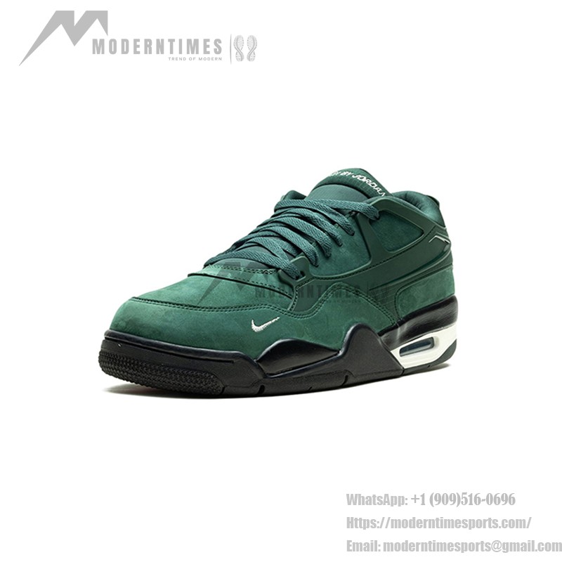 Air Jordan 4 x Nigel Sylvester "Pro Green" HF4334-300 - コラボフォレストグリーンスニーカー Air Jordan 4 x Nigel Sylvester "Pro Green" HF4334-300 フォレストグリーンのローカットスニーカー