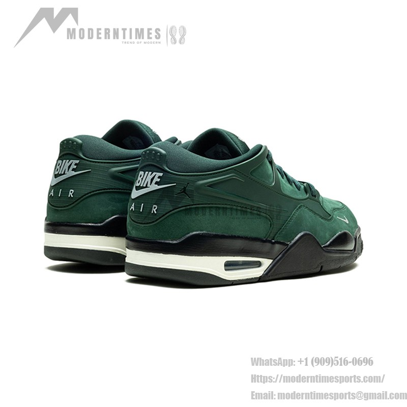 Air Jordan 4 x Nigel Sylvester "Pro Green" HF4334-300 - コラボフォレストグリーンスニーカー Air Jordan 4 x Nigel Sylvester "Pro Green" HF4334-300 フォレストグリーンのローカットスニーカー