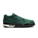 Air Jordan 4 x Nigel Sylvester "Pro Green" HF4334-300 - コラボフォレストグリーンスニーカー Air Jordan 4 x Nigel Sylvester "Pro Green" HF4334-300 フォレストグリーンのローカットスニーカー