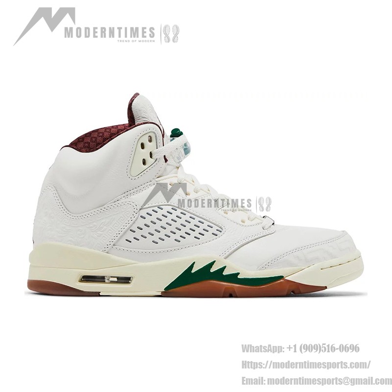 Air Jordan 5 Retro High-Top "El Grito" セイル＆ダークポニー メンズスニーカー
