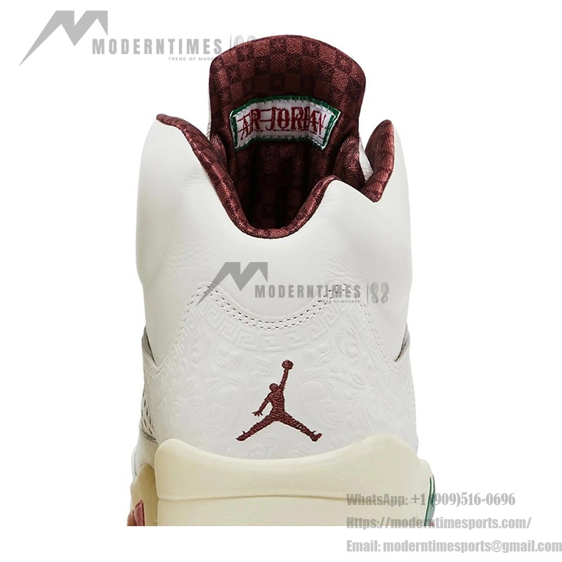 Air Jordan 5 Retro High-Top "El Grito" セイル＆ダークポニー メンズスニーカー