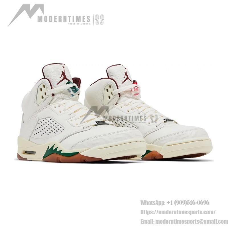 Air Jordan 5 Retro High-Top "El Grito" セイル＆ダークポニー メンズスニーカー