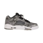 Air Jordan 5 Retro Low GG 819951-003 メタリックカモスニーカー、反射タン＆クリアソール
