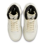 Air Jordan 5 SE レトロ FN7405-100 オフホワイトレザー、斑点入りミッドソール