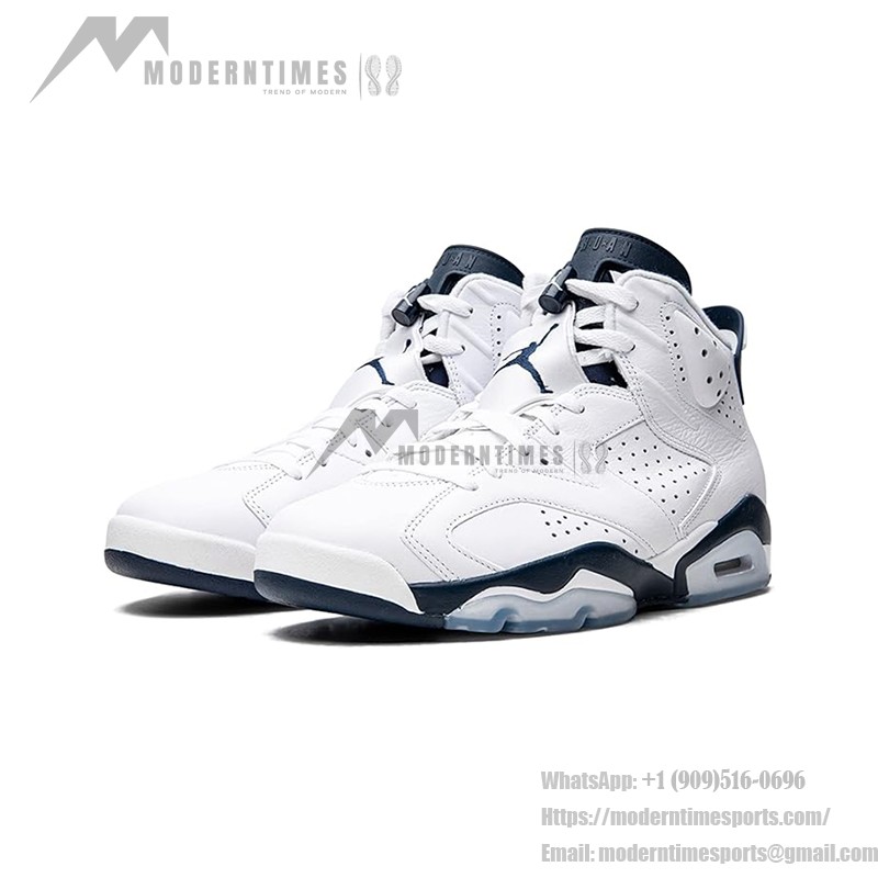 Air Jordan 6 "ホワイト/ネイビー" CI4072-001 | メンズ/ウィメンズハイカットスニーカー Air Jordan 6 "ホワイト/ネイビー" CI4072-001 | メンズ/ウィメンズハイカットバスケットボールスニーカー