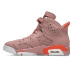Air Jordan 6 Retro 'Aleali May' – アイコニックなピンクスニーカー Air Jordan 6 Retro 'Aleali May' CI0550-600 – ラスティピンク&クリムゾンスニーカー