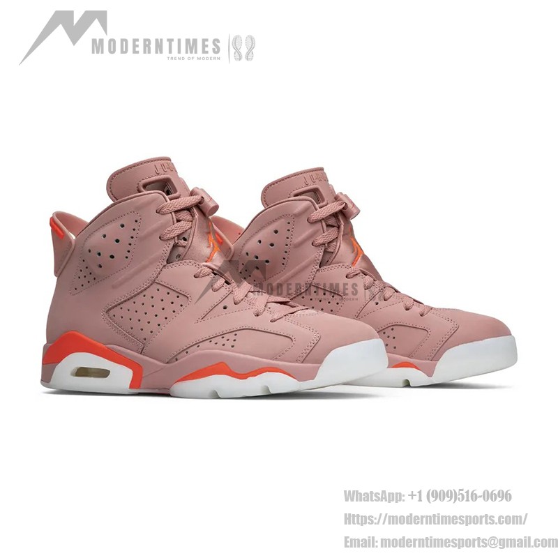 Air Jordan 6 Retro 'Aleali May' – アイコニックなピンクスニーカー Air Jordan 6 Retro 'Aleali May' CI0550-600 – ラスティピンク&クリムゾンスニーカー