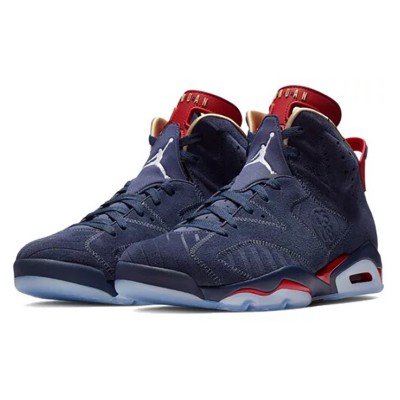 Air Jordan 6 "ネイビー/レッド" CI6293-416 | メンズ/ウィメンズハイカットバスケットボールスニーカー | 快適でスタイリッシュ、限定版