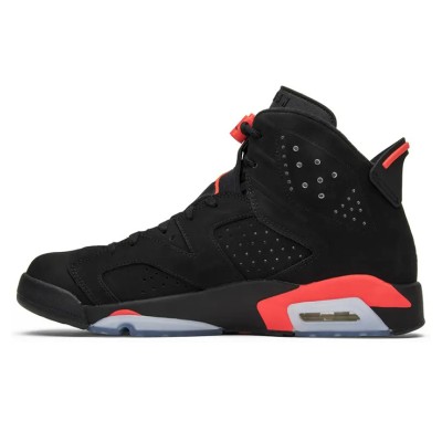 Air Jordan 6 "ブラック/インフラレッド" 384664-060 | メンズ/ウィメンズハイカットバスケットボールスニーカー | 快適でスタイリッシュ、限定版