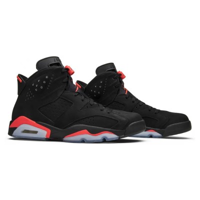 Air Jordan 6 "ブラック/インフラレッド" 384664-060 | メンズ/ウィメンズハイカットバスケットボールスニーカー | 快適でスタイリッシュ、限定版