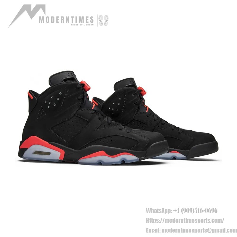 Air Jordan 6 "ブラック/インフラレッド" 384664-060 | メンズ/ウィメンズハイカットスニーカー Air Jordan 6 "ブラック/インフラレッド" 384664-060 | メンズ/ウィメンズハイカットバスケットボールスニーカー