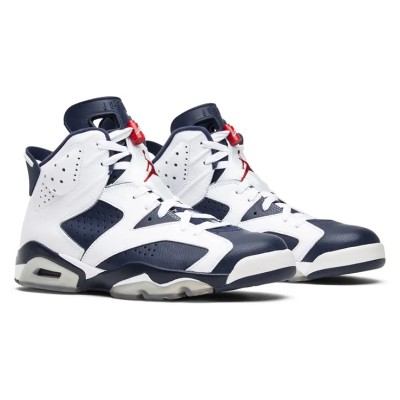 Air Jordan 6 "ホワイト/ネイビー" 384665-164 | メンズ/ウィメンズハイカットバスケットボールスニーカー | 快適でスタイリッシュ、限定版