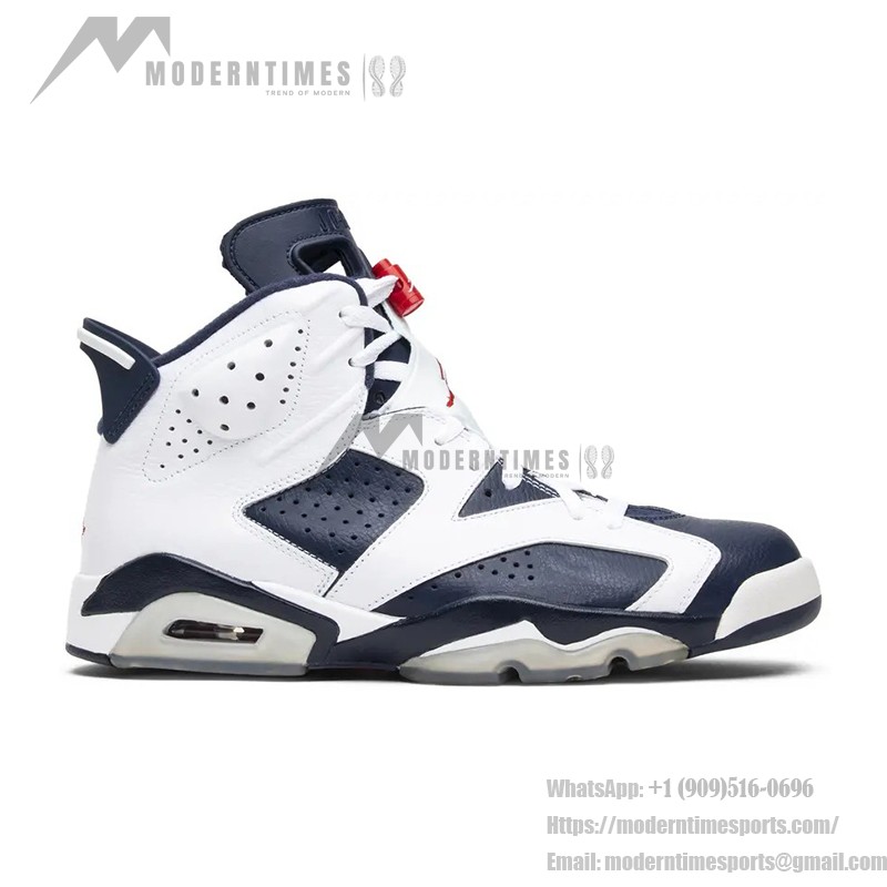 Air Jordan 6 "ホワイト/ネイビー" 384665-164 | メンズ/ウィメンズハイカットスニーカー Air Jordan 6 "ホワイト/ネイビー" 384665-164 | メンズ/ウィメンズハイカットバスケットボールスニーカー