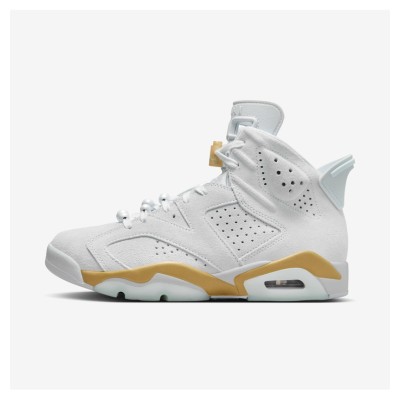 Air Jordan 6 "ホワイト/ゴールド" DQ4914-074 | メンズ/ウィメンズハイカットバスケットボールスニーカー | 快適でスタイリッシュ、限定版