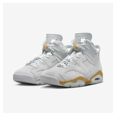 Air Jordan 6 "ホワイト/ゴールド" DQ4914-074 | メンズ/ウィメンズハイカットバスケットボールスニーカー | 快適でスタイリッシュ、限定版