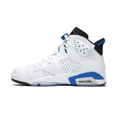 Air Jordan 6 "ホワイト/ブルー" 384664-107 | メンズ/ウィメンズハイカットバスケットボールスニーカー | 快適でスタイリッシュ、限定版
