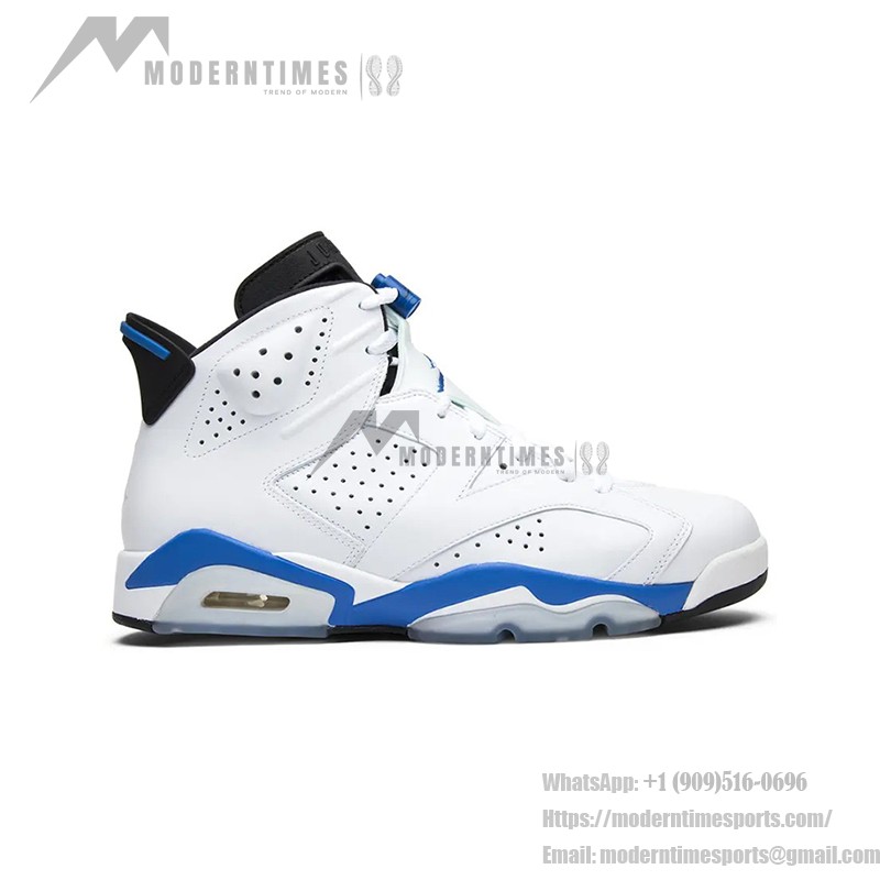 Air Jordan 6 "ホワイト/ブルー" 384664-107 | メンズ/ウィメンズハイカットスニーカー Air Jordan 6 "ホワイト/ブルー" 384664-107 | メンズ/ウィメンズハイカットバスケットボールスニーカー