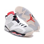 Air Jordan 6 "White/Infrared" 384665-104 | Men's/Women's High-Top Sneakers Air Jordan 6 "White/Infrared" 384665-104 | High-Top Basketball Sneakers for Men and Women