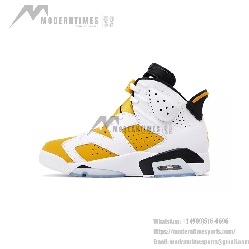 Air Jordan 6 Retro 'Yellow Ochre' – 鮮やかでダイナミックなスニーカー Air Jordan 6 Retro 'Yellow Ochre' CT8529-170 – プレミアムなホワイト&イエロースニーカー