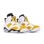 Air Jordan 6 Retro 'Yellow Ochre' – 鮮やかでダイナミックなスニーカー Air Jordan 6 Retro 'Yellow Ochre' CT8529-170 – プレミアムなホワイト&イエロースニーカー