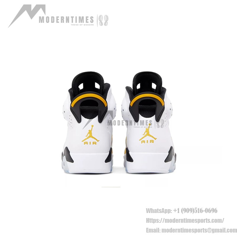 Air Jordan 6 Retro 'Yellow Ochre' – 鮮やかでダイナミックなスニーカー Air Jordan 6 Retro 'Yellow Ochre' CT8529-170 – プレミアムなホワイト&イエロースニーカー