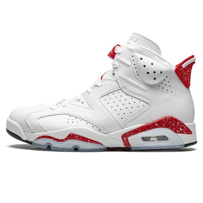 Air Jordan 6 "ホワイト/レッドスパークル" CT8529-063 | メンズ/ウィメンズハイカットバスケットボールスニーカー | 快適でスタイリッシュ、限定版