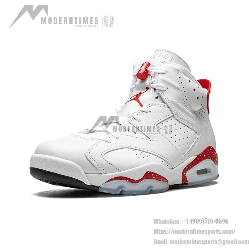 Air Jordan 6 "ホワイト/レッドスパークル" CT8529-063 | メンズ/ウィメンズハイカットスニーカー Air Jordan 6 "ホワイト/レッドスパークル" CT8529-063 | メンズ/ウィメンズハイカットバスケットボールスニーカー