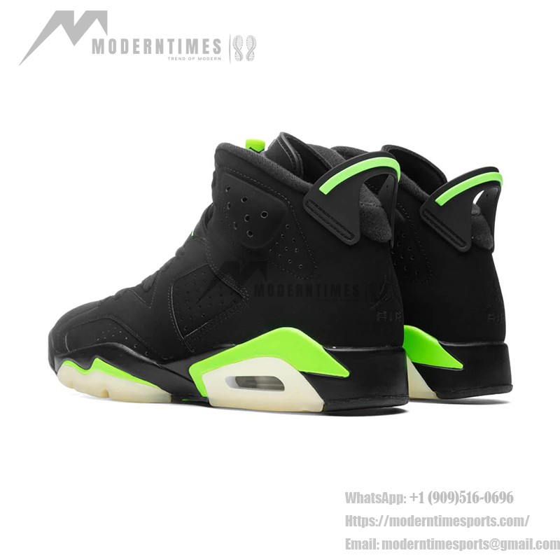 Air Jordan 6 Retro 'Electric Green' – アイコニックなブラック&ネオン Air Jordan 6 Retro 'Electric Green' CT8529-003 – ブラック&ネオングリーンスニーカー