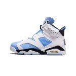Air Jordan 6 Retro 'UNC White University Blue' – アイコニックなバスケットボールシューズ Air Jordan 6 Retro 'UNC White University Blue' CT8529-410 – プレミアムなホワイト&ブルーバスケットボールシューズ