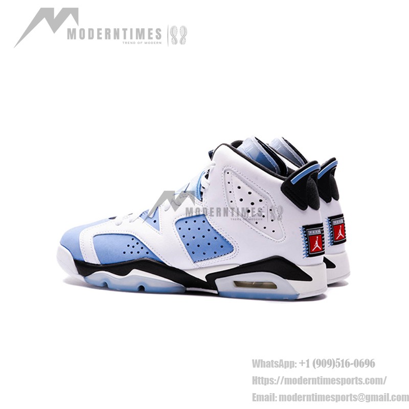 Air Jordan 6 Retro 'UNC White University Blue' – アイコニックなバスケットボールシューズ Air Jordan 6 Retro 'UNC White University Blue' CT8529-410 – プレミアムなホワイト&ブルーバスケットボールシューズ