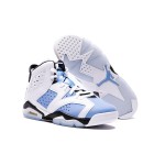 Air Jordan 6 Retro 'UNC White University Blue' – アイコニックなバスケットボールシューズ Air Jordan 6 Retro 'UNC White University Blue' CT8529-410 – プレミアムなホワイト&ブルーバスケットボールシューズ