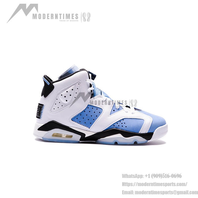 Air Jordan 6 Retro 'UNC White University Blue' – アイコニックなバスケットボールシューズ Air Jordan 6 Retro 'UNC White University Blue' CT8529-410 – プレミアムなホワイト&ブルーバスケットボールシューズ