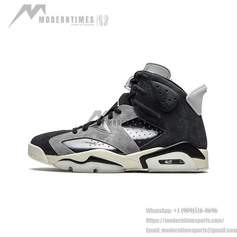 Air Jordan 6 Retro WMNS 'Tech Chrome' – スタイリッシュなレディーススニーカー Air Jordan 6 Retro WMNS 'Tech Chrome' CK6635-001 – ブラックとクロームのプレミアムレディーススニーカー