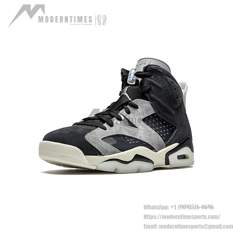 Air Jordan 6 Retro WMNS 'Tech Chrome' – スタイリッシュなレディーススニーカー Air Jordan 6 Retro WMNS 'Tech Chrome' CK6635-001 – ブラックとクロームのプレミアムレディーススニーカー