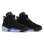 Air Jordan 6 Retro 'Aqua Black' – スタイリッシュで鮮やかなスニーカー Air Jordan 6 Retro 'Aqua Black' CT8529-004 – ブラック&アクアブルースニーカー