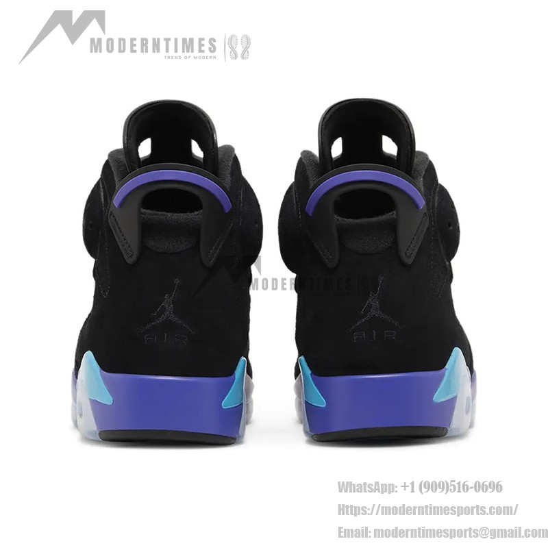 Air Jordan 6 Retro 'Aqua Black' – スタイリッシュで鮮やかなスニーカー Air Jordan 6 Retro 'Aqua Black' CT8529-004 – ブラック&アクアブルースニーカー