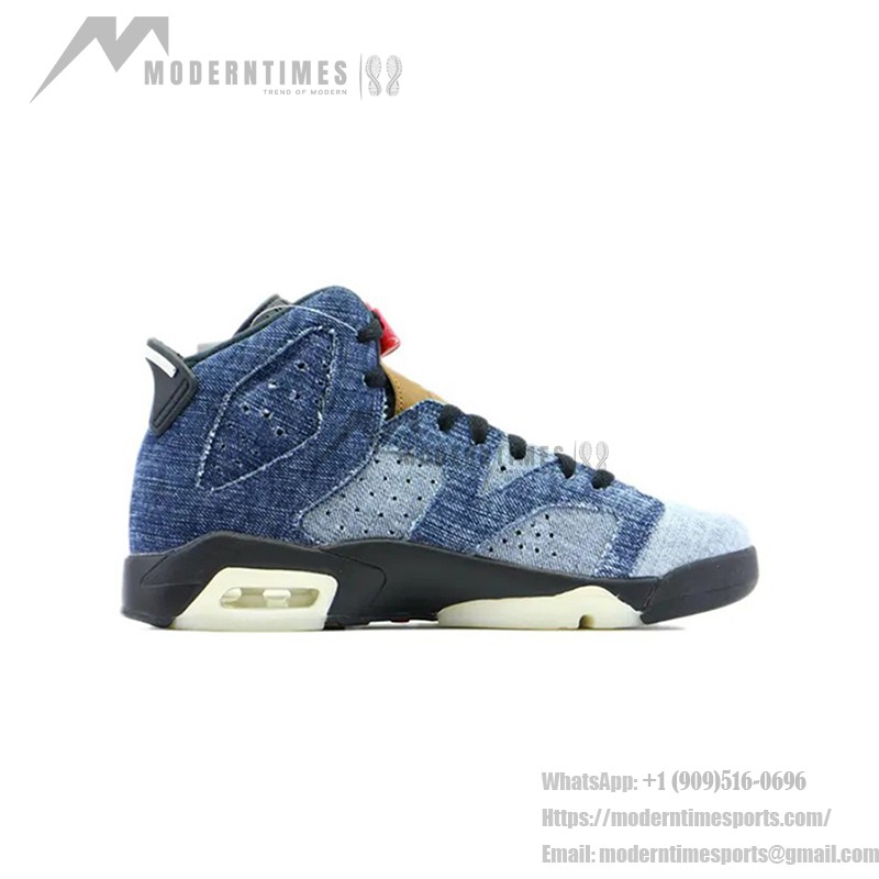 Air Jordan 6 Retro 'Denim' – アイコニックなブルー&ブラックスニーカー Air Jordan 6 Retro 'Denim' CT5350-401 – プレミアムなブルーデニムスニーカー