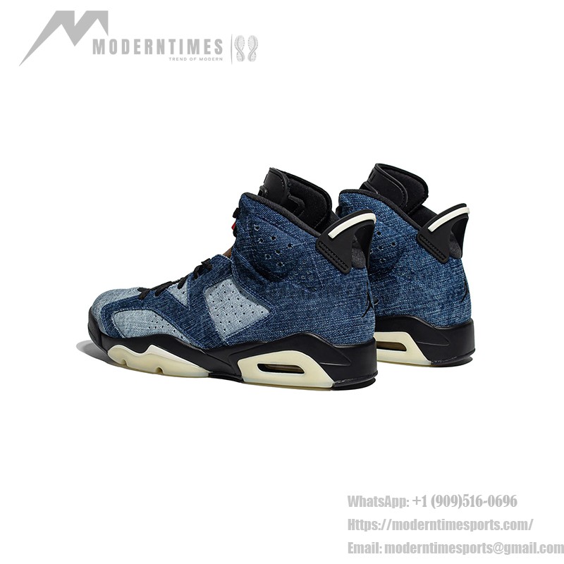 Air Jordan 6 Retro 'Denim' – アイコニックなブルー&ブラックスニーカー Air Jordan 6 Retro 'Denim' CT5350-401 – プレミアムなブルーデニムスニーカー