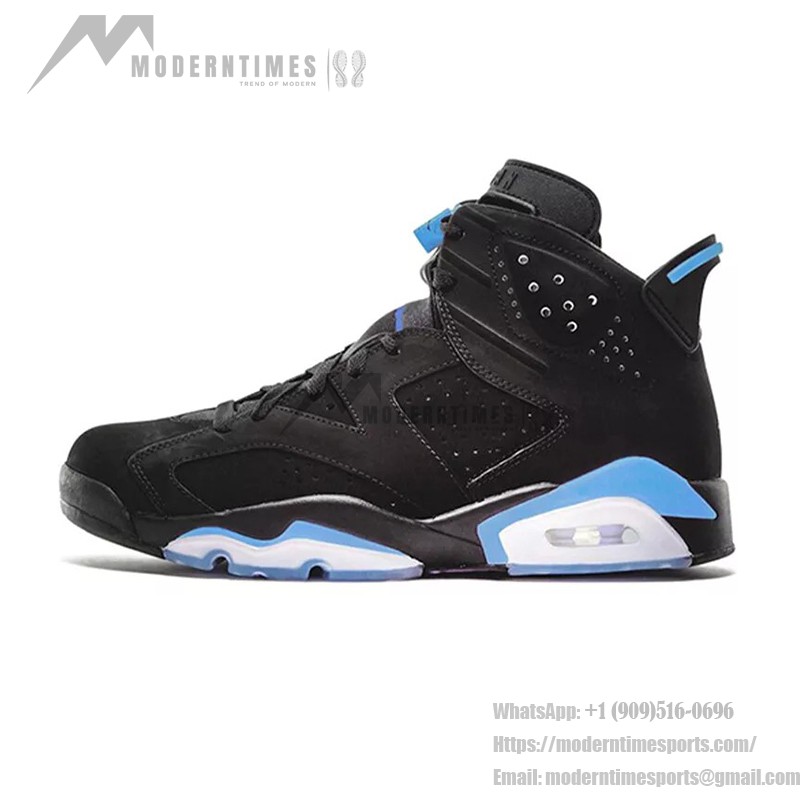 Air Jordan 6 Retro 'UNC Black University Blue' – アイコニックなバスケットボールシューズ Air Jordan 6 Retro 'UNC Black University Blue' 384665-006 – ブラック&ブルーバスケットボールシューズ