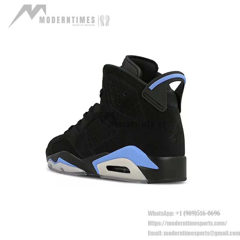 Air Jordan 6 Retro 'UNC Black University Blue' – アイコニックなバスケットボールシューズ Air Jordan 6 Retro 'UNC Black University Blue' 384665-006 – ブラック&ブルーバスケットボールシューズ