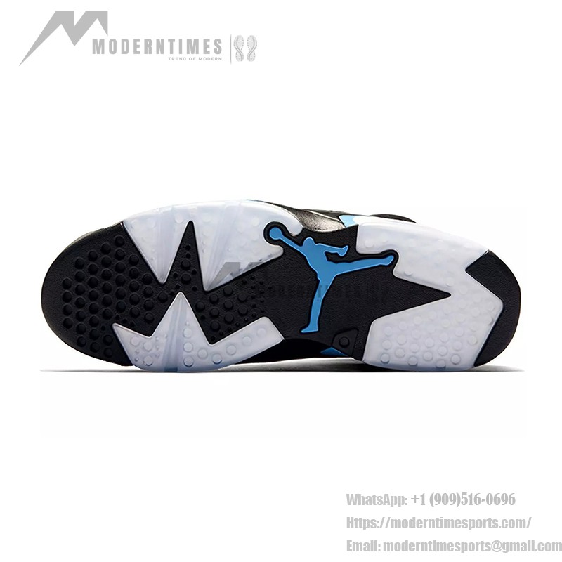 Air Jordan 6 Retro 'UNC Black University Blue' – アイコニックなバスケットボールシューズ Air Jordan 6 Retro 'UNC Black University Blue' 384665-006 – ブラック&ブルーバスケットボールシューズ