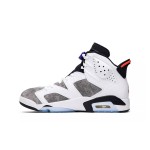 Air Jordan 6 Retro 'Flint' – アイコニックなバスケットボールシューズ Air Jordan 6 Retro 'Flint' CI3125-100 – ホワイト、グレー、パープルスニーカー