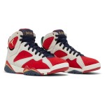Air Jordan 7 Retro "New Sheriff in Town" DM1195-474 - レトロバスケットボールシューズ Air Jordan 7 Retro "New Sheriff in Town" DM1195-474 レッド、ホワイト、ネイビーのハイカットスニーカー